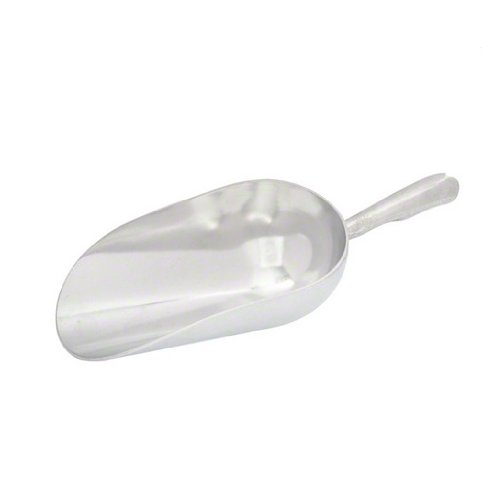 Tablecraft (612) 12 oz Aluminum Ice Scoop