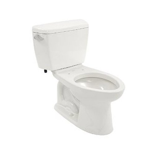 TOTO Drake Elongated Bowl and Tank, Cotton White