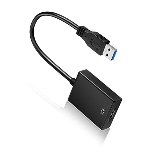 USB to HDMI Adapter 1920x1080P60Hz,USB 3.0/2.0 to HDMI 1080P Video