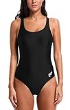 ATTRACO Women's Athletic One Piece Swimsuit Sports Racerback Training Swimwear