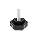 BCP 5-Piece Plum Blossom Shape 20mm ThrKnmbip Knobs Thumb Screw for Machinery Latche'