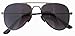 Eyekepper Stainless Steeel Frame Gradual Gray Lens Aviator Kids Children Sunglasses Gunmetal