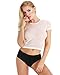JnZeBly Womens Sheer See-Through Gauze Crop Tops (XX-Large, White)