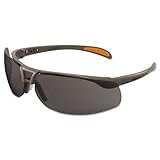 Uvex - Protege Safety Glasses, Ultra-dura Anti-Scratch, Sandstone Frame, Gray Lens S4211 (DMi EA