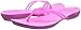 crocs Women's Isabella W Flip Flop, Vibrant Pink/Party Pink, 9 M US