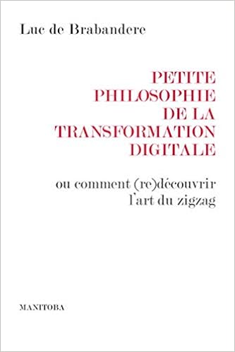 Petite Philosophie De La Transformation Digitale Ou Comment Re Decouvrir L Art Du Zigzag Manitoba Entreprises Et Societe French Edition De Brabandere Luc Gourevitch Antoine 9782376150657 Amazon Com Books