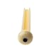 Simtyso 12pcs Ivory Acoustic Guitar ABS Plastic Bridge Pins