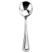 New Star Foodservice 1029710 Bead Pattern, 18/0 Stainless Steel, Bouillon Spoon, 6.3-Inch, Set of 12
