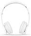Beats Solo HD On-Ear Headphone with Mic and Remote Control Cable, White (Refurbished)