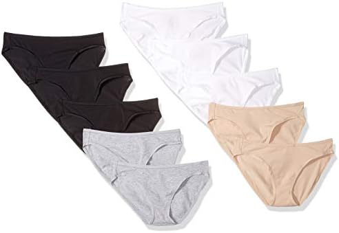 Amazon essentials women's cotton stretch bikini panty Outlet