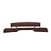 ULKEME Durable Rosewood Guitar Bridge Mandolin Bridge Fr Hofner Guitar Bass Adjustable