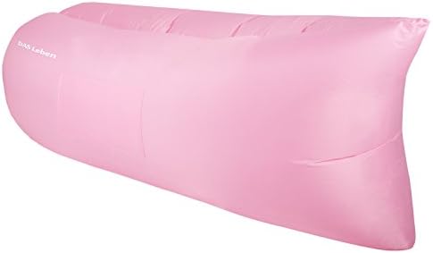 Goodjobb 1Pc Lazy Couch Folding Hammock Chair Swimming Pool Planking Indoor/Outdoor Hiking Camping,Beach,Park,Backyard Pink