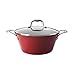 Guy Fieri Light Weight Cast Iron 5.5-Quart Dutch Oven, Red