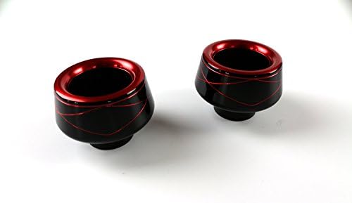 Top Grade CNC Aluminium Frame Sliders Front Crash protector For Kawasaki Z125 Z125Pro (Red)