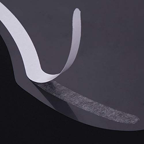 LWBTOSEE 100pcs Disposable Transparent Shield Mask,Microblading Permanent Makeup Shower Face Shields Visors, for Hairspray Salon Supplies and Eyelash Extensions Eye Eyelid Surgery Aftercare