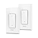 Wifi Smart Light Switch, Gosund in-Wall Smart Switch that Compatible with Alexa, Google Home and IFTTT, Single-Pole, No Hub required [Timer,Countdown,Group] Remote Control. (2 pack)