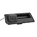 Gizzsh Rear Front Side View Camera, Waterproof HD Night Vision NTSC Hand Button Backup Camera for Audi VW (LS8002)