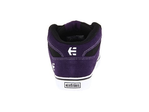 black and purple etnies