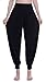 Urban CoCo Womens' Solid Color Soft Elastic Waistband Fitness Yoga Harem Pants (XX-Large, Black)