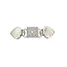 Clothes Clip – Cinch Together Your Dress, Sweater, Cardigan or Other Clothing - Handmade Square Design - 4.25