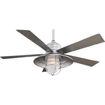 Minka-Aire F582-GL, Rainman, 54" Ceiling Fan, Galvanized ...