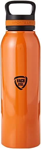 Cello Sport Life Vacuum Insulated Steel Bottle, Orange, 700ml