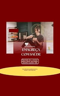 Livro EMAGREÇA COM SAÚDE