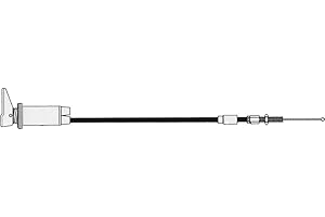 PWC ENGINE Replacement Choke Cable Compatible with Polaris 500 Indy/Edge 2001-2006 Snowmobile Part# 12-2125 OEM# 7080753
