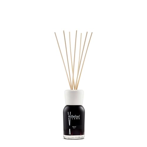 Millefiori Milano Scented Reed Diffuser | Nero | 100 ml