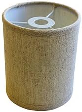 Barrel Lamp Shade, Beige