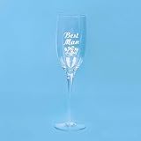 Best Man Champagne Flute (1 pc)