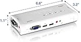TRENDnet 4-Port USB KVM Switch Kit with Audio view 3