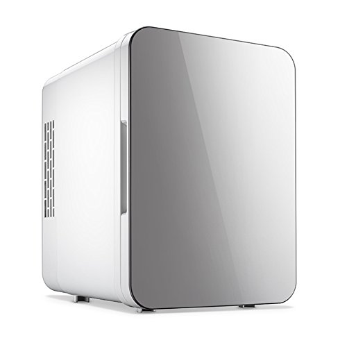 SL&BX Dorm room compact-refrigerators,Small freezer cooler fridge,Car office mini fridge can beverage cooler freon-free & eco friendly(White)-gray 25x24x18cm(10x9x7inch)