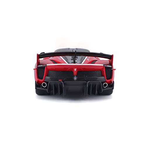 Bburago Ferrari FXX-K EVO: hochwertiges Modellauto im MaÃstab 1:18, Ferrari Signature Edition, Kofferraum, Türen und Motorhaube zum Ãffnen, lenkbar, 27 cm, rot #54 (18-16908R) – Bild 4