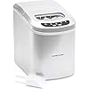 Andrew James Ice Maker Machine | Compact Portable Countertop Ice Cube Maker with 2.2L Tank | Ice Cubes in Under 10 Mins…