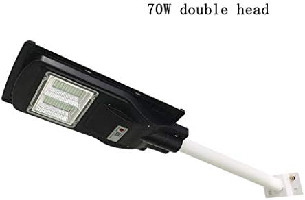 TYNLQ Solar Outdoor Light with Motion Sensor IP65 Waterproof Floodlight Garden Wall Security Street Light，Multiple Specifications (Size : 70W Double Head)