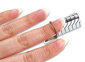 350buy 5 pcs Beauty Art Reusable Acrylic UV Gel French Nail Art Forms Stand Tool