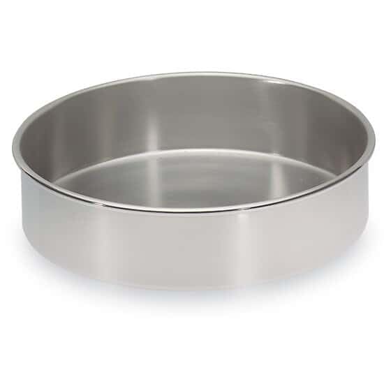 W.S. Tyler 8492 Receiving Pan for 8" Diameter