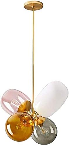 modern balloon glass chandelier