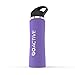 GO Active Insulated Water Bottle with Straw. Stainless Steel Double Wall Sport Bottle Keeps ice Cubes Over 24 Hours! (Orchid, 24 oz)