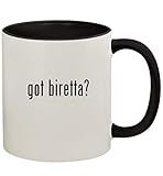 got biretta? - 11oz Ceramic Colored Handle and