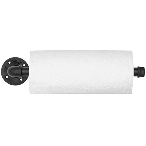 5 MyGift+Wall+Mounted+Industrial+Pipe+Theme+Holder