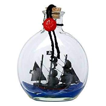 Amazon: Pirate Ship in a Bottle Kit - Includes All Parts to Create