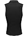 FPT Womens Stretchy Dressy Vest BLACK SMALL