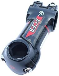FCFB FW white red 25.4 mm stem carbon Aluminum bicycle stem carbon road mountain stem bike parts 50/60/70/80mm (50mm)