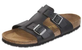 Amazon.com | Birkenstock Men's Riva Fisherman Sandals, Black, 46 N EU / 13-13.5 C(B) US | Sandals