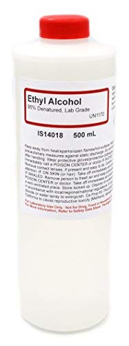Laboratory-Grade Denatured Ethyl Alcohol, 95%, 500mL - The Curated Chemical Collection