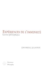 Expériences de l'immensité