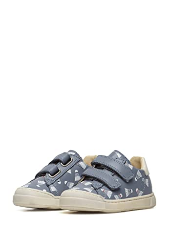 Naturino Eindhoven VL-Calf Leather Shoe with Double Gripper Closure