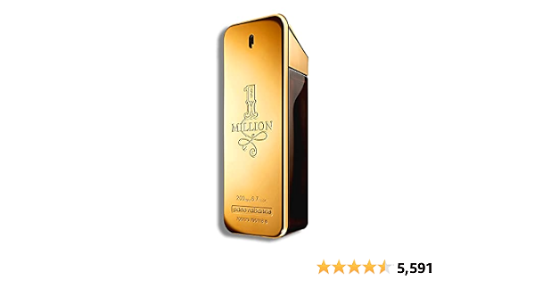 Paco Rabanne 1 Million Fragrance For Men - Fresh And Spicy - Notes Of  Amber, Leather And Tangerine - Adds A Touch Of Irresistible Seduction -  Ideal For Men With Rebellious Charm - Edt Spray - 6.8 Oz : One Million :  Beauty \u0026 Personal Care - Amazon.com